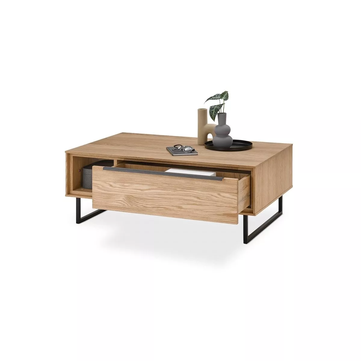 set one by Musterring Jackson Couchtisch mit Schubkasten und offenem Fach – Bild 3