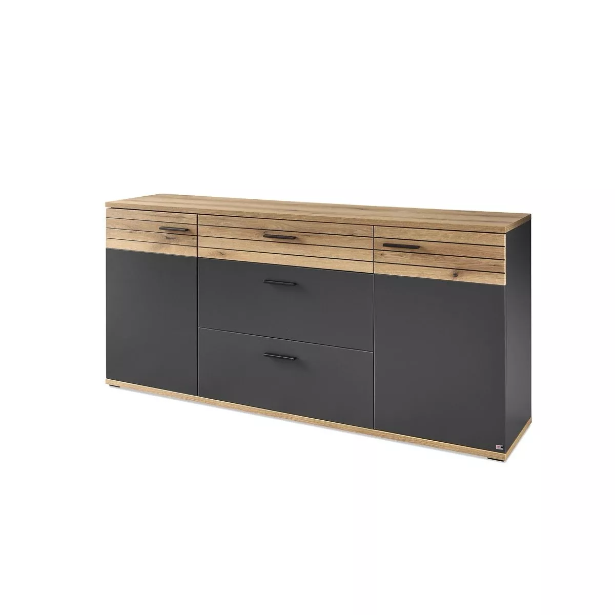 set one by Musterring Quincy Sideboard Type 04 – 1 Schubkasten, 2 Klappen, 2 Türen – Bild 2