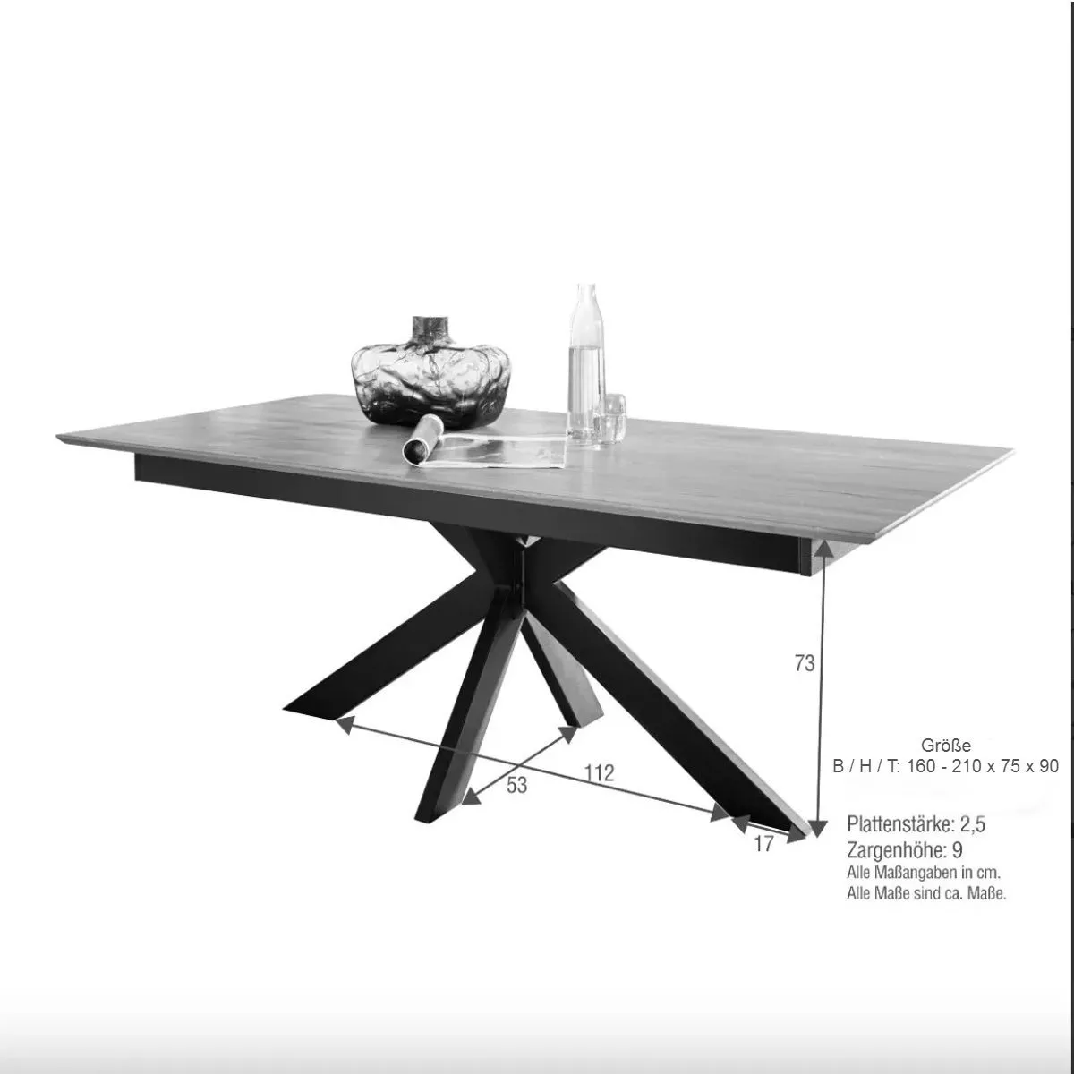 Trendstore Gaard Esstisch mit Auszug – Bild 9