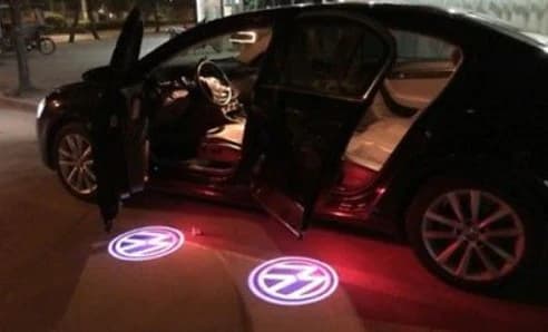 2X VW Türbeleuchtung Logo Original – Bild 3