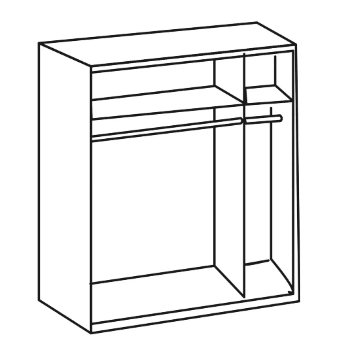 Wimex Liverpool Schwebetürenschrank – Bild 4