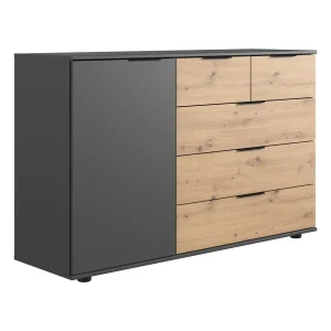 Wimex Gibraltar Kommode mit 1 Tür und 5 Schubkästen