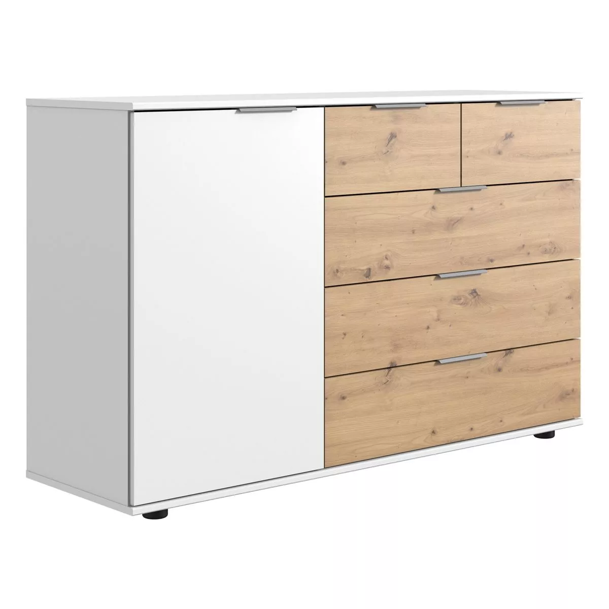 Wimex Gibraltar Kommode mit 1 Tür und 5 Schubkästen – Bild 2