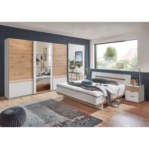 Wimex Gibraltar Schlafzimmer 3-tlg. inkl. Nachtkonsolen mit 3 Schubkästen