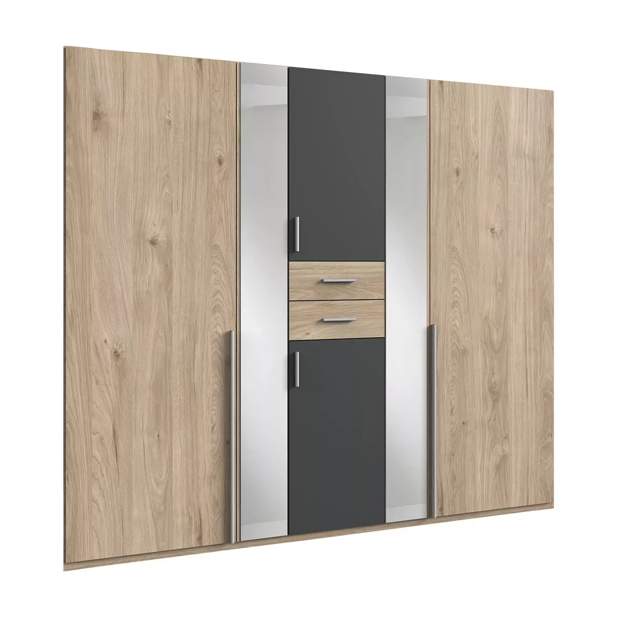 Wimex Vanea Drehtürenschrank, 6-trg. mit Schubkästen – Bild 8