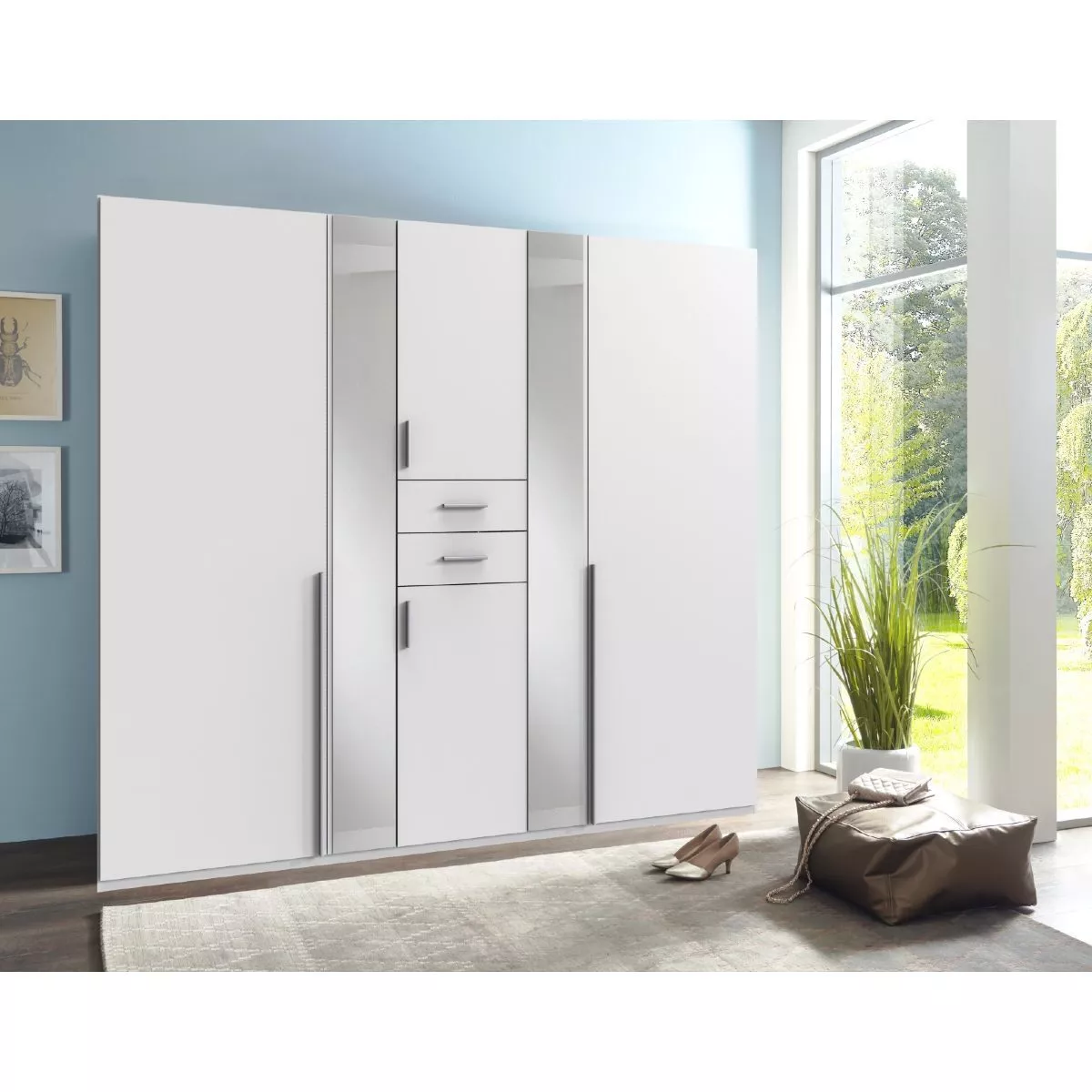 Wimex Vanea Drehtürenschrank, 6-trg. mit Schubkästen – Bild 5